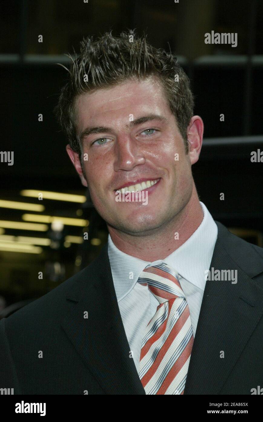 Jesse Palmer, from the Bachelor, attends the 2004 ABC Up-Fronts, held at Cipriani in New York on Tuesday, May 18, 2004. (Pictured: Jesse Palmer). Photo by SWF/ABACA Stock Photo