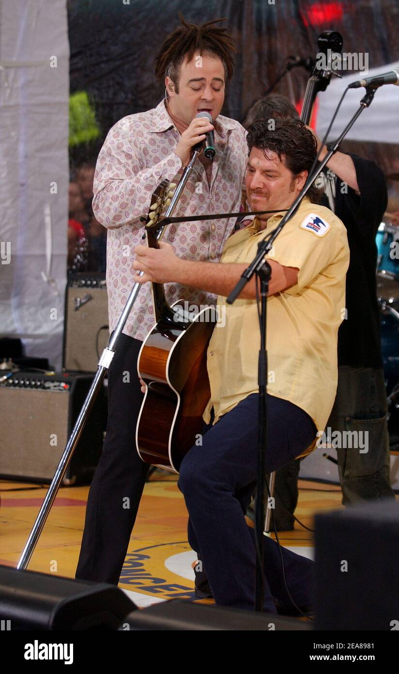 The Counting Crows perform live on the Plaza at Rockefeller Center as ...