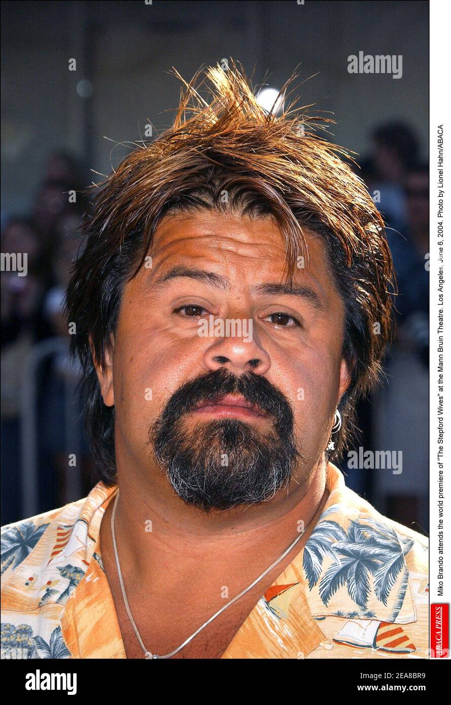 Miko Brando attends the world premiere of The Stepford Wives at the