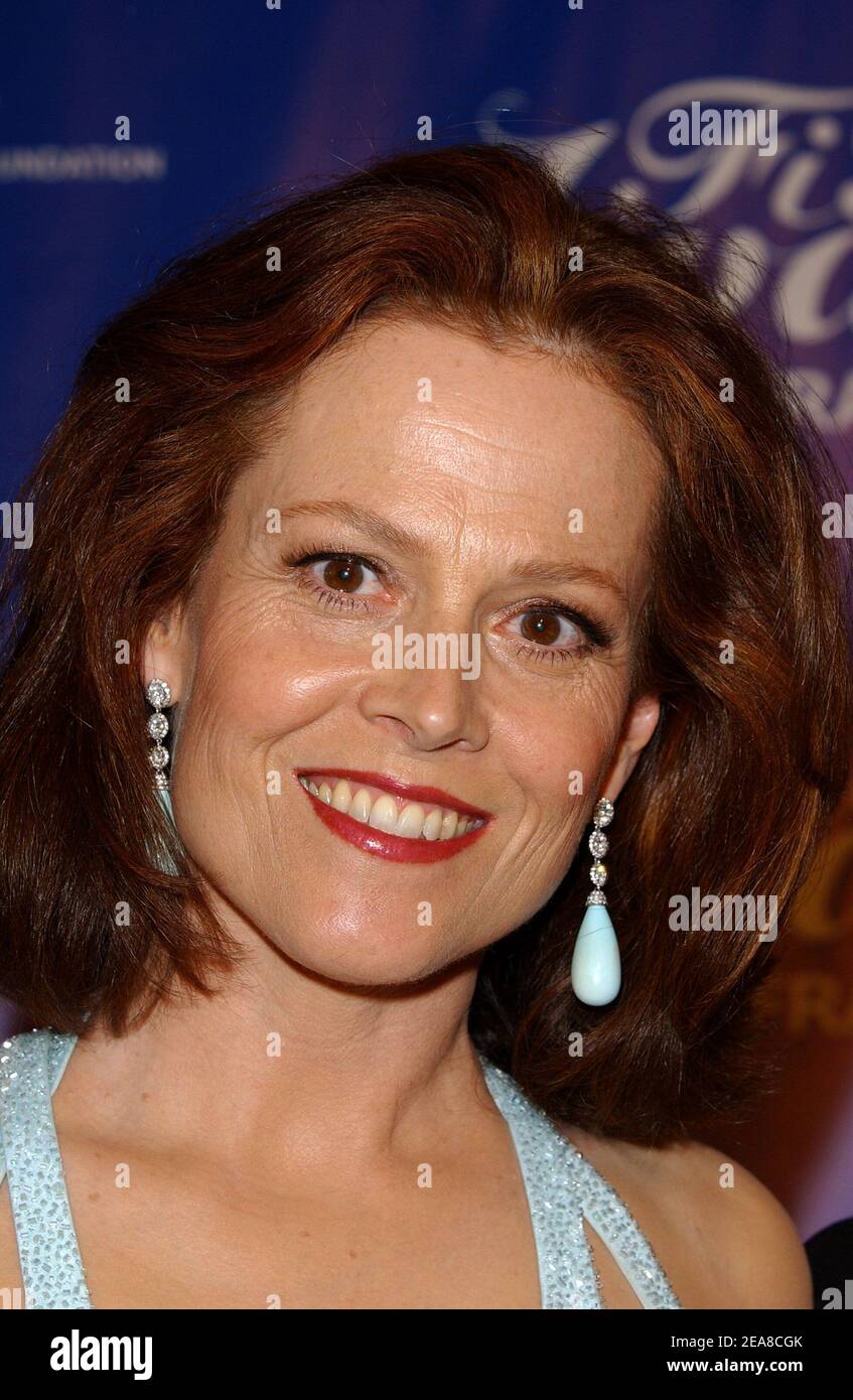Sigourney Weaver (wearing Micahel Kors) arrives at the Fragrance