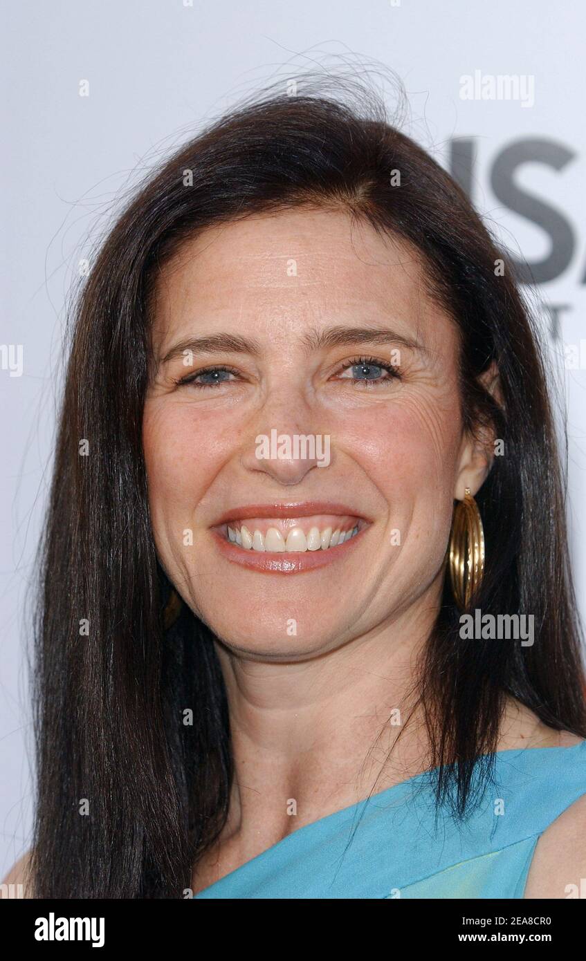 Mimi Rogers attends the 32nd AFI Life Achievement Award honoring Meryl Streep at the Kodak Theatre in Hollywood. Los Angeles, June 10, 2004. (Pictured: Mimi Rogers). Photo by Lionel Hahn/Abaca. Stock Photo