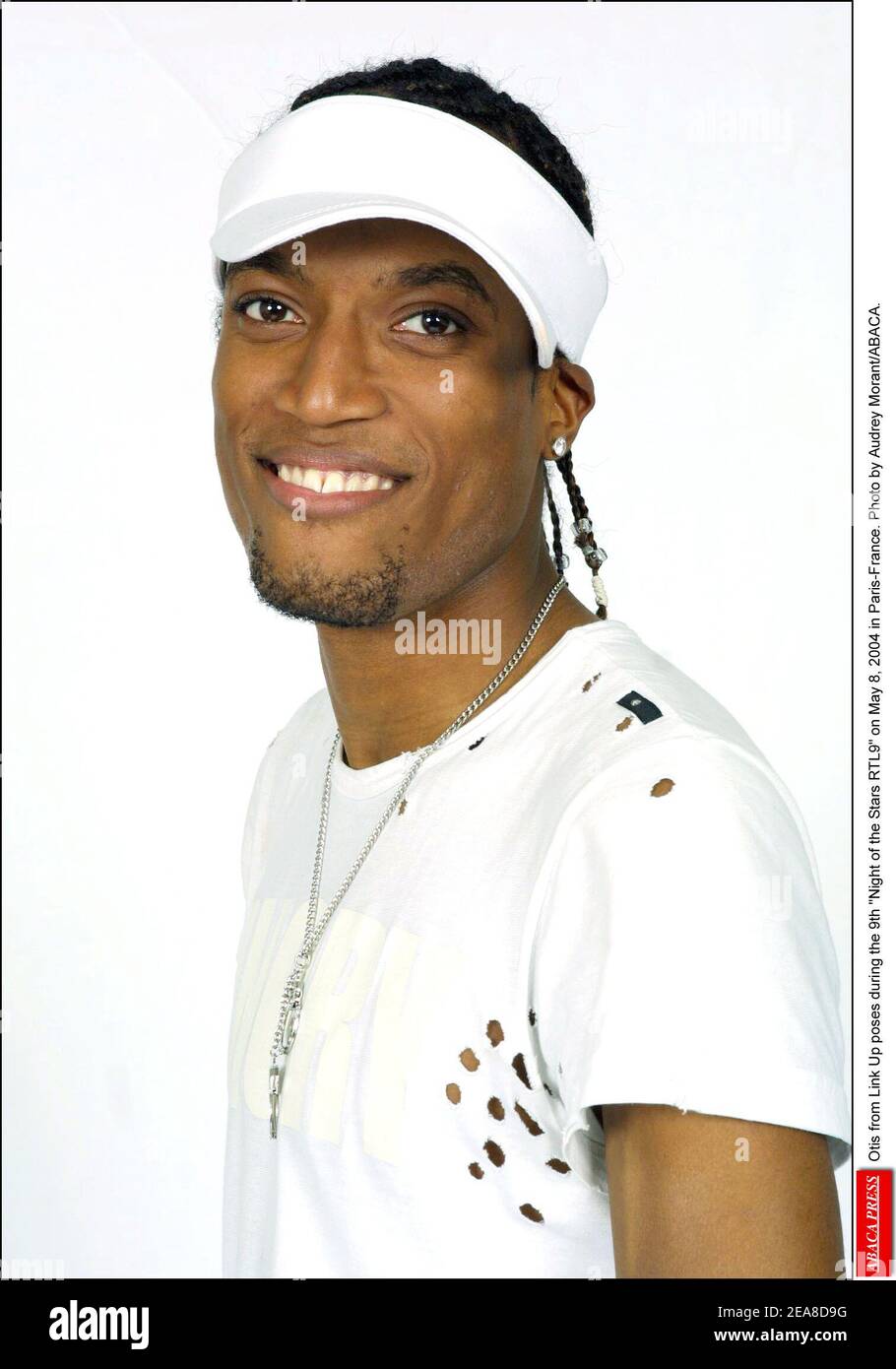 Otis from link up poses during the 9th night of the stars rtl9 on may 8