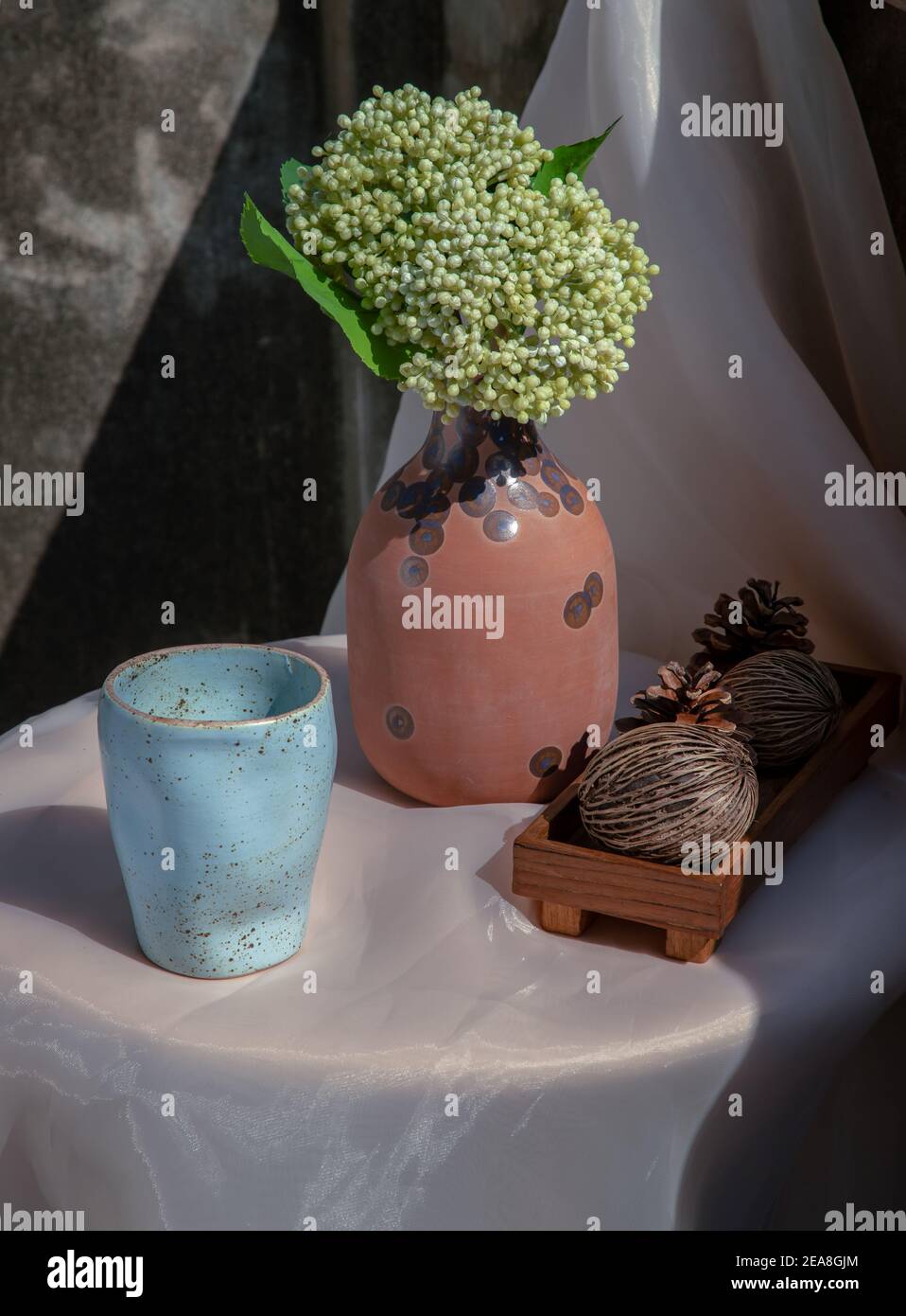 Handmade Ciment vase