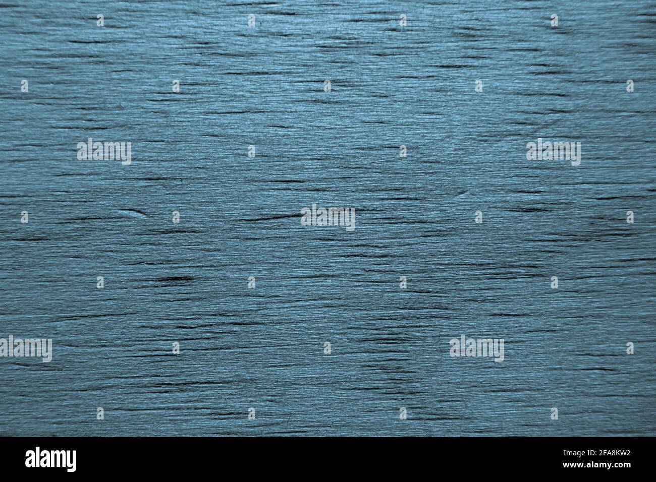 Blue toned black and white wooden background. Stock Photo