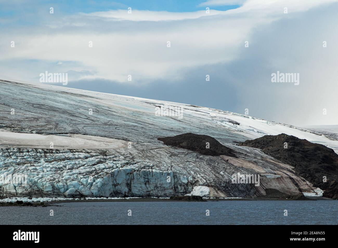 Glacier at Yankee Harbour, Antarctica Stock Photo - Alamy