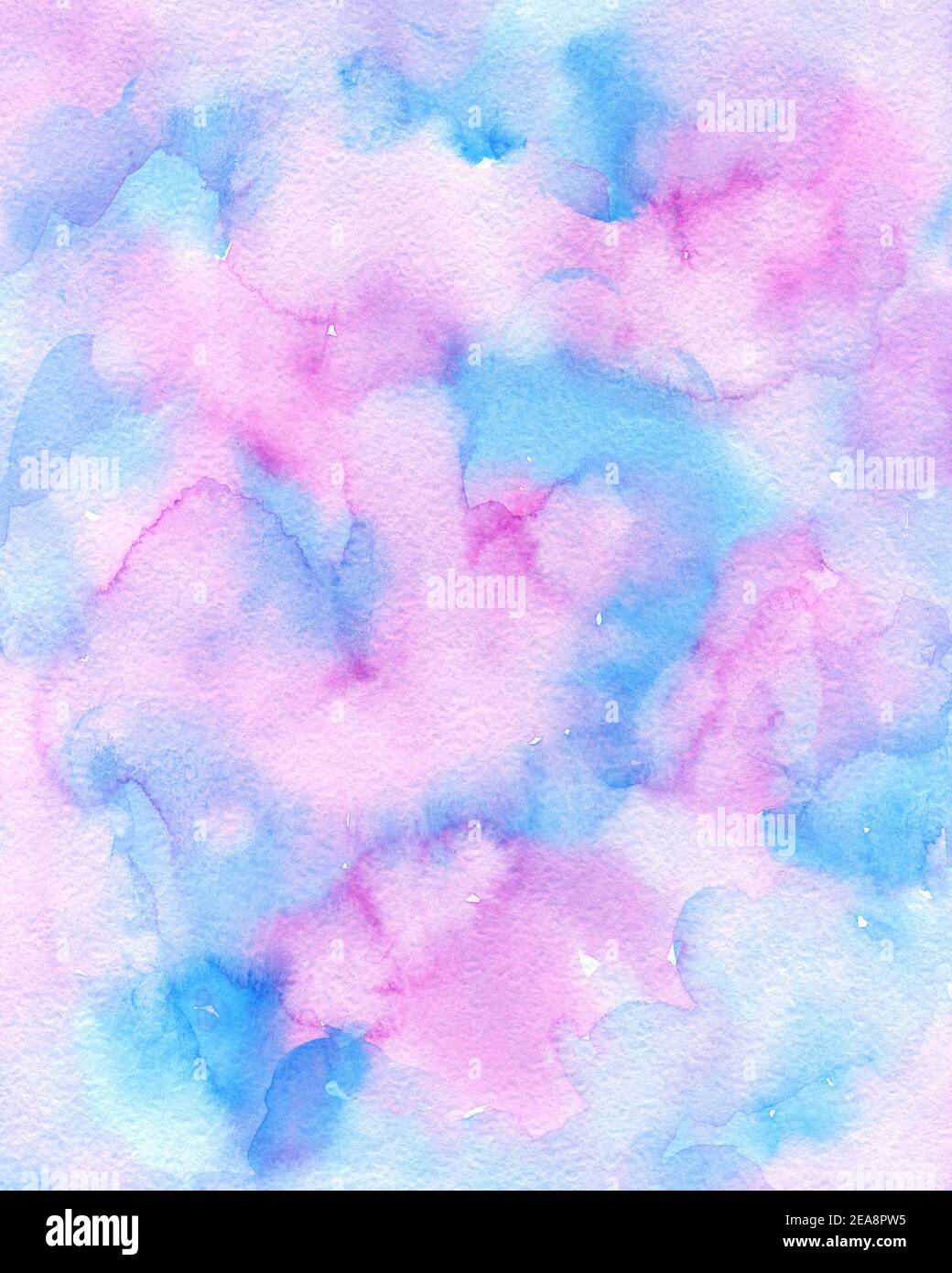 Pink Abstract Watercolor Background Stock Illustration by