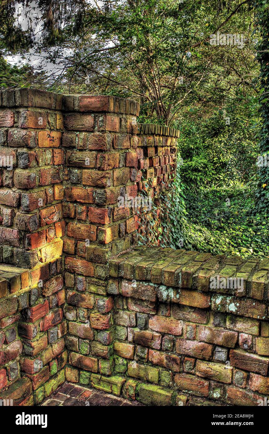 Brick Wall Abstract Stock Photo