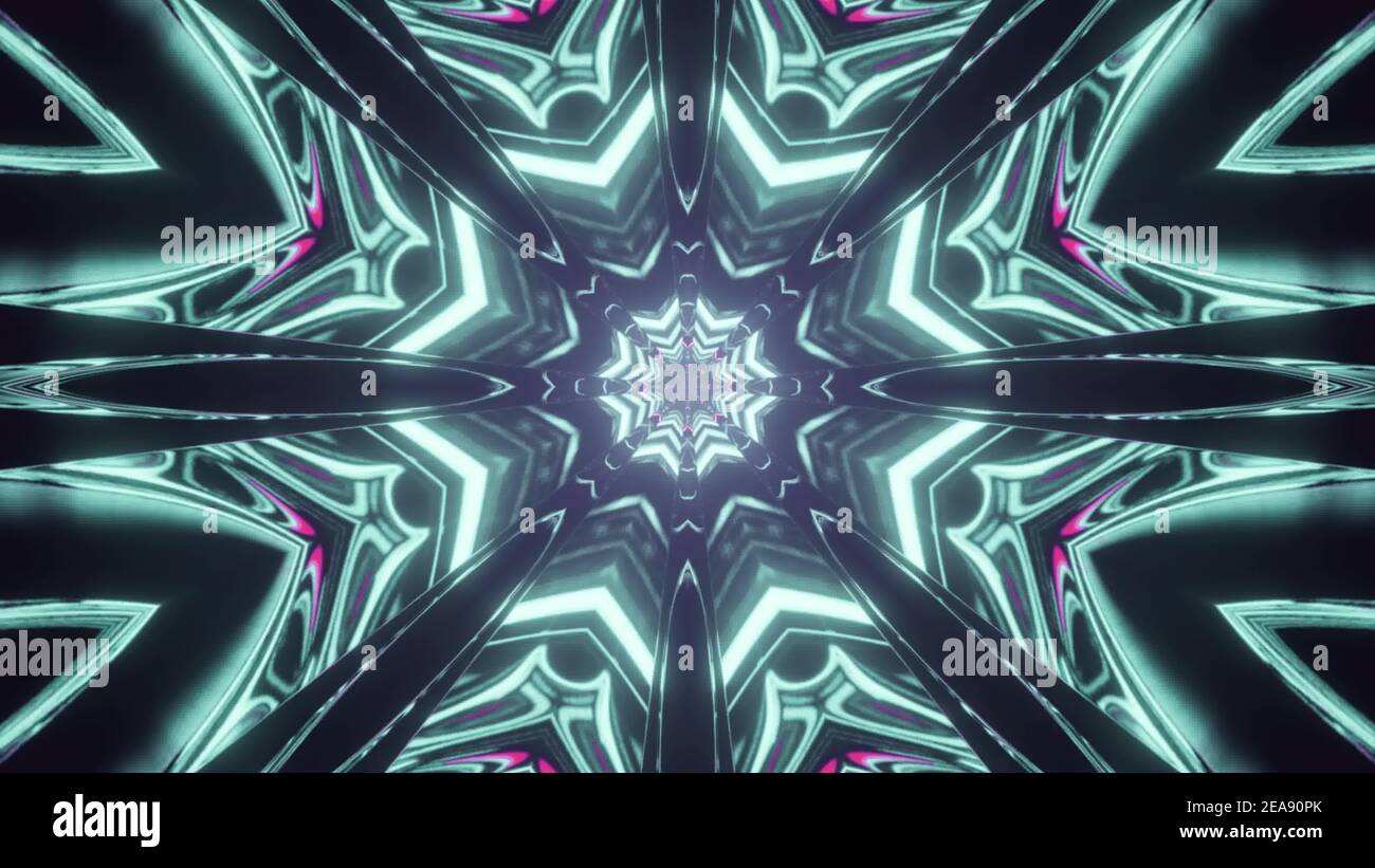 Abstract colorful kaleidoscope pattern background hi-res stock ...
