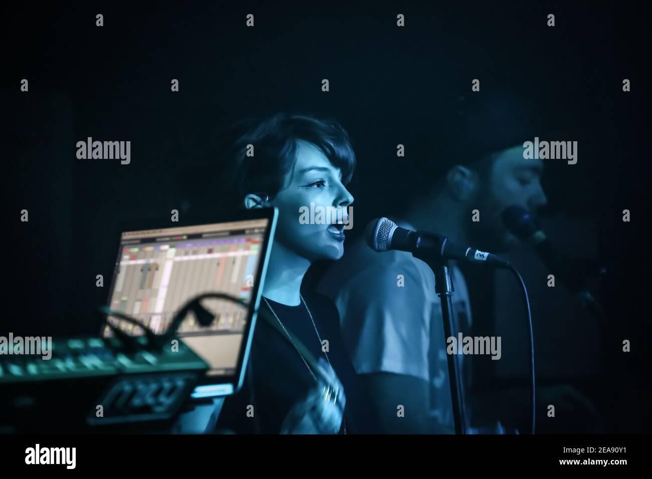 Lauren Mayberry of Chvrches live on stage at Digital as part of The
