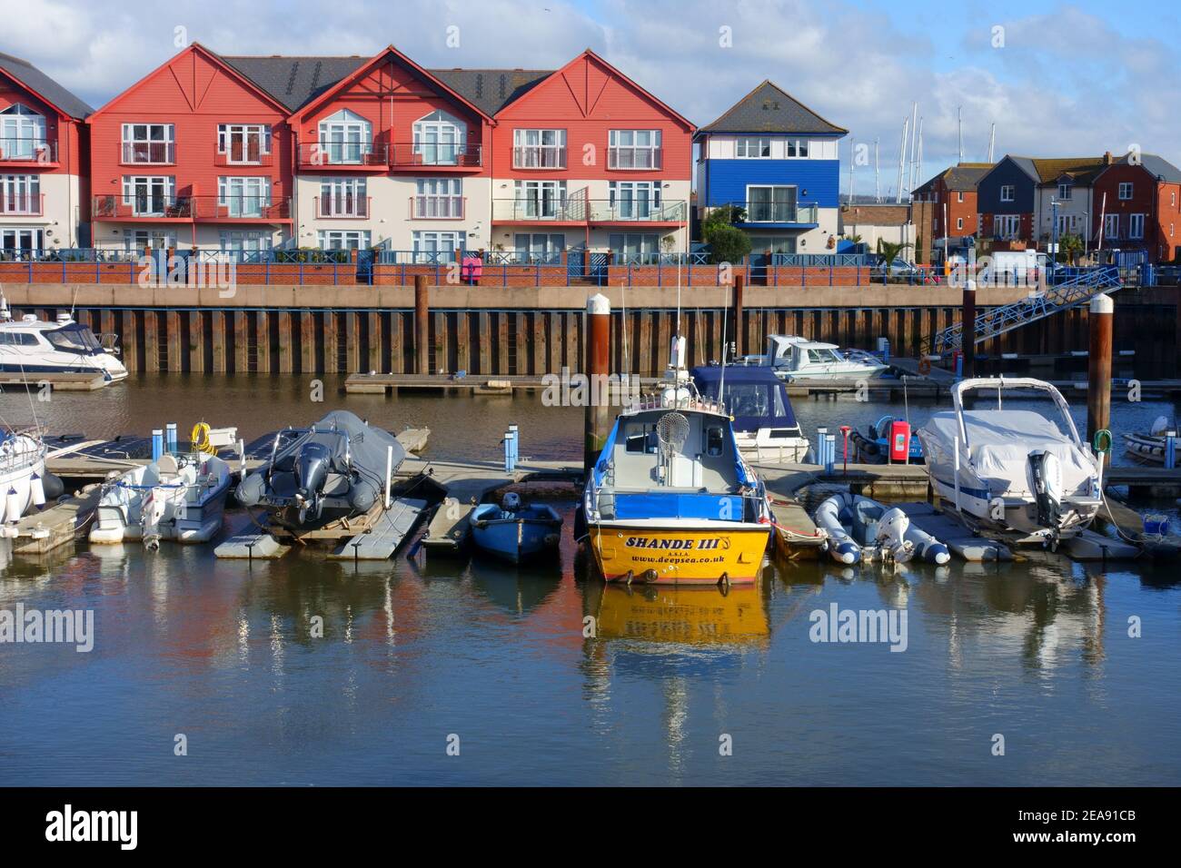 Exmouth Marina, East Devon, England, UK Stock Photo - Alamy