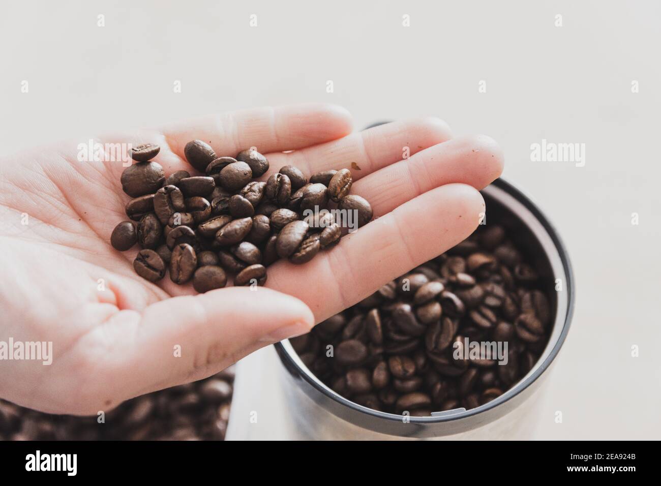 Coffee Beans Before Grinding High Resolution Stock Photography and