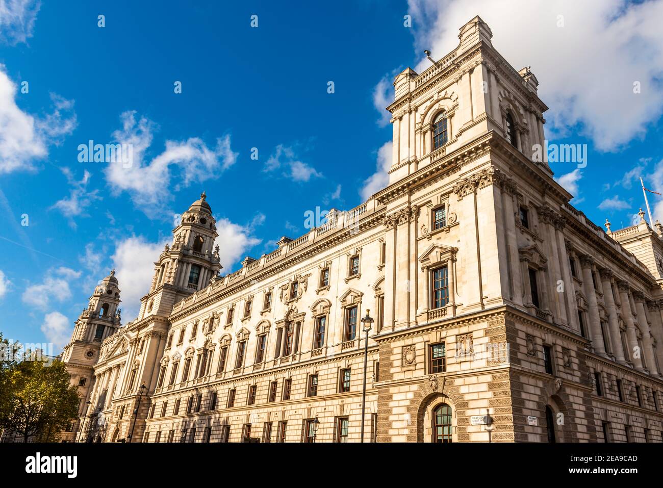 British Administration Building in Westminster, London, England, United Kingdom Stock Photo