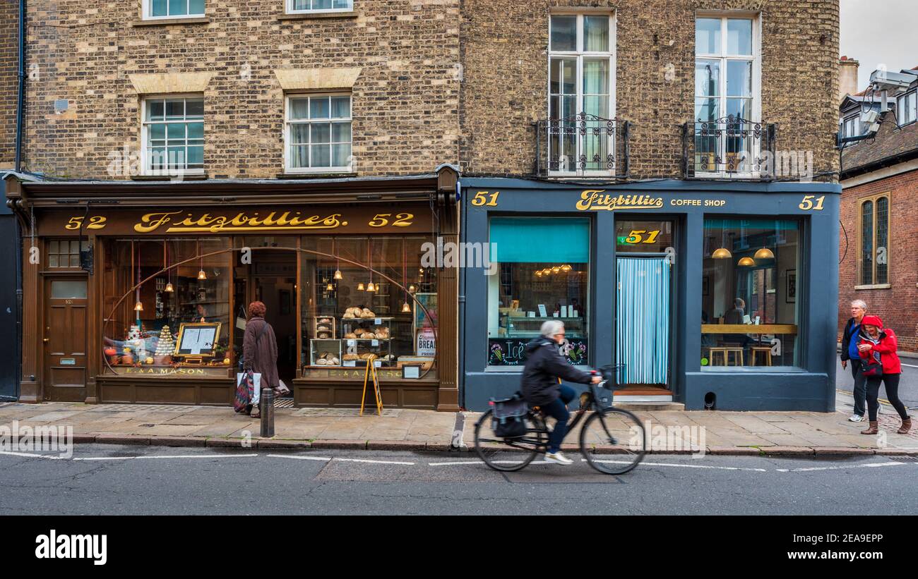 Fitzbillies Cambridge, cake shop famed for its sticky buns Cambridge