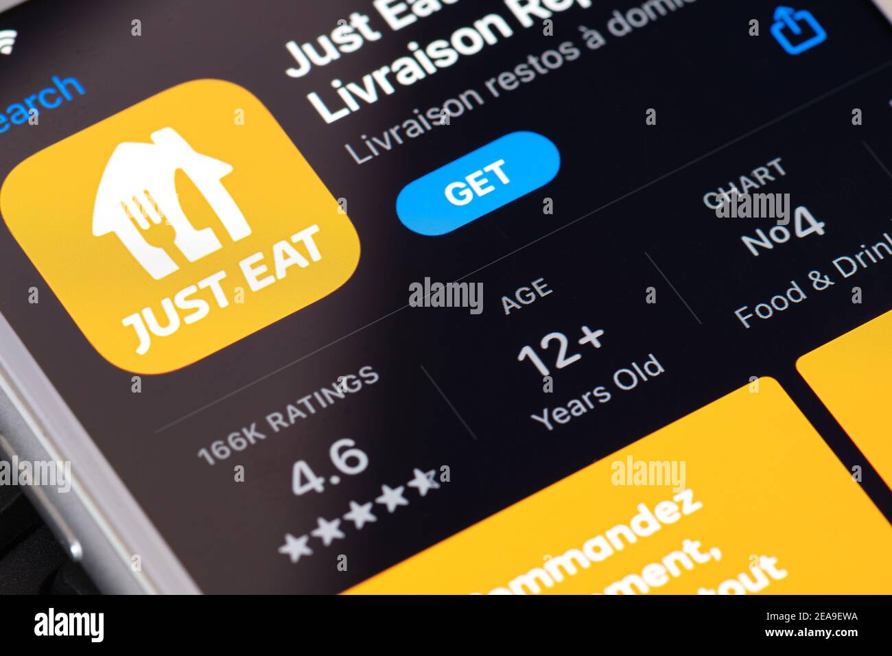 my just eat order