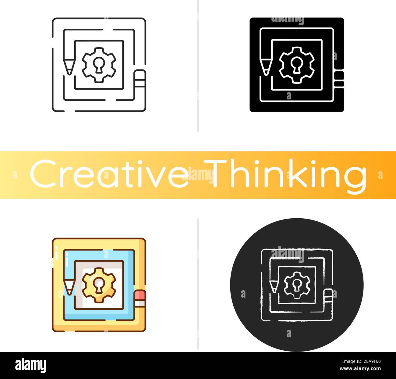 Taking on challenges icon Stock Vector