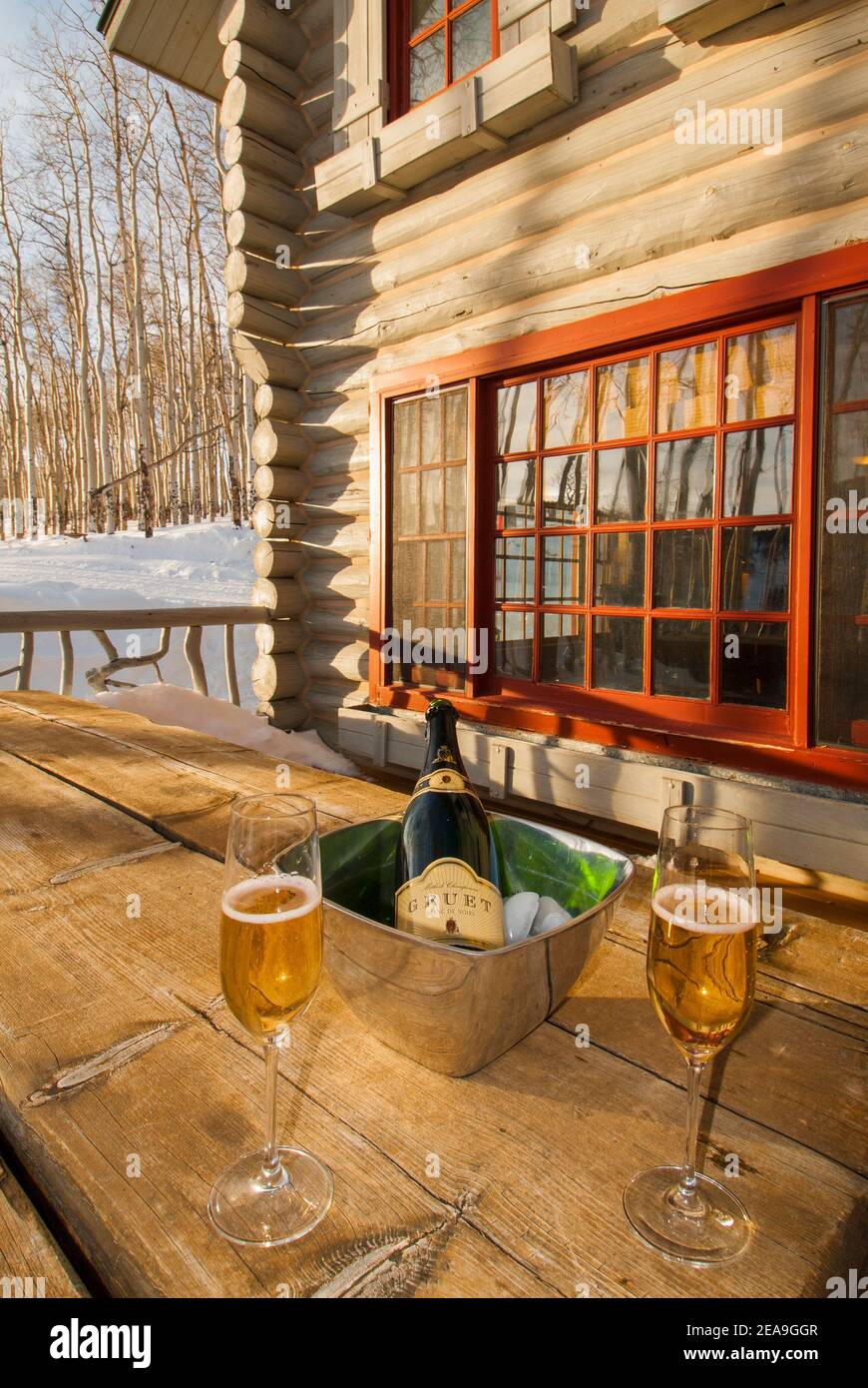 Trappers cabin hires stock photography and images Alamy