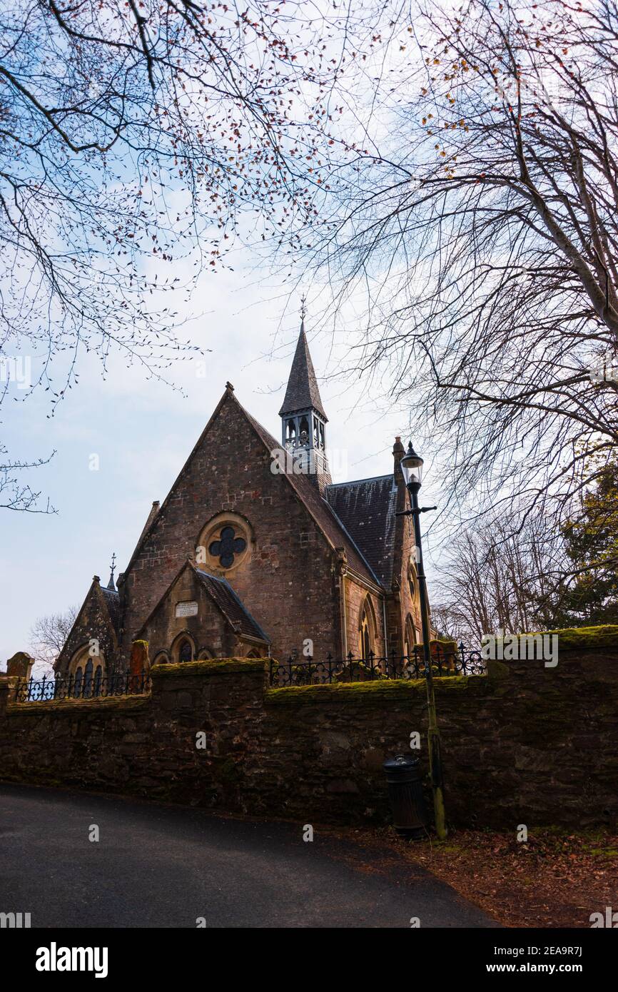 Ancient Church of Luss, The Highlands, Scotland Stock Photo Alamy