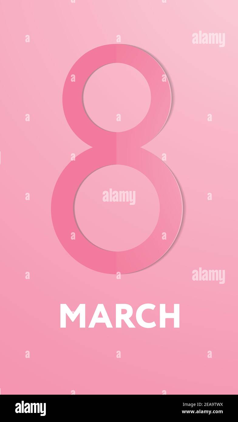 International womens day Vector illustration Stock Vector