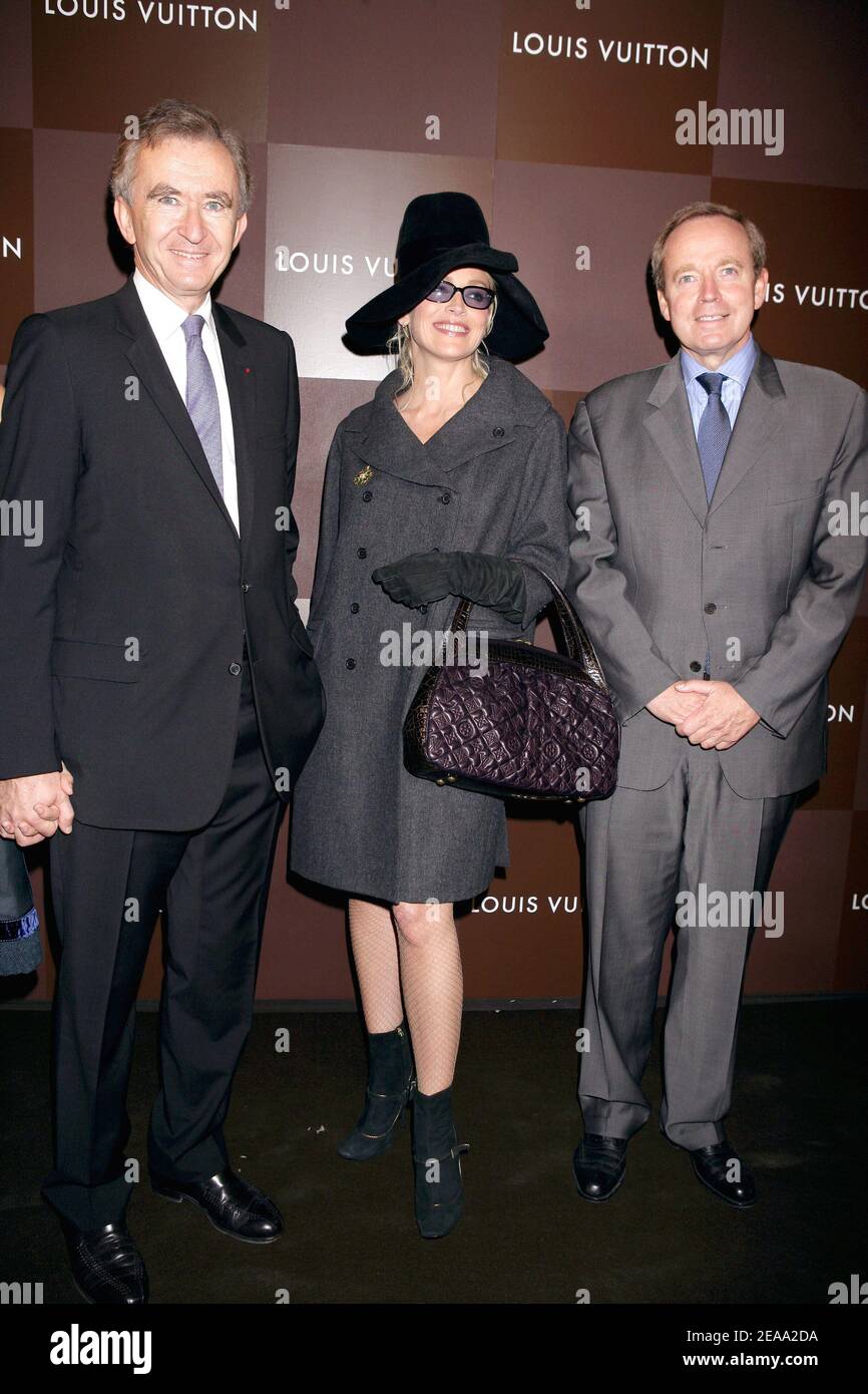 Billionaire Louis Vuitton owner Bernard Arnault and Russian