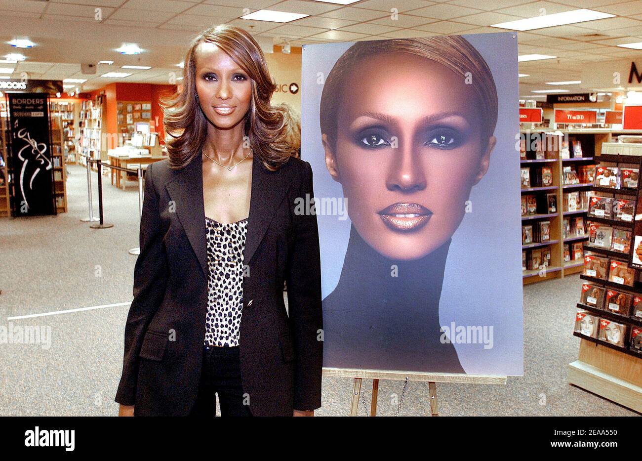 EXCLUSIVE. Somali-born top model Iman, one of the most recognizable and  popular fashion models in the world, wife of David Bowie and president/CEO  of Iman Cosmetics, speaks about secrets of cosmetics in