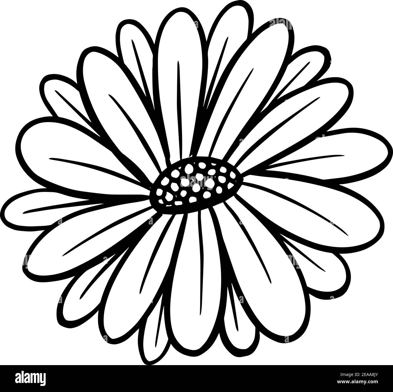 Cartoon dandelion Black and White Stock Photos & Images - Alamy