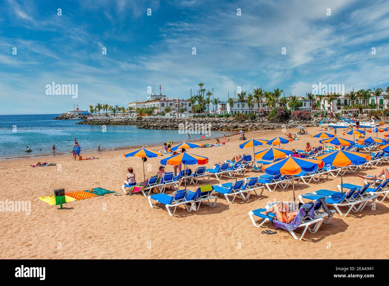 sunbathers-beach-canary-high-resolution-stock-photography-and-images
