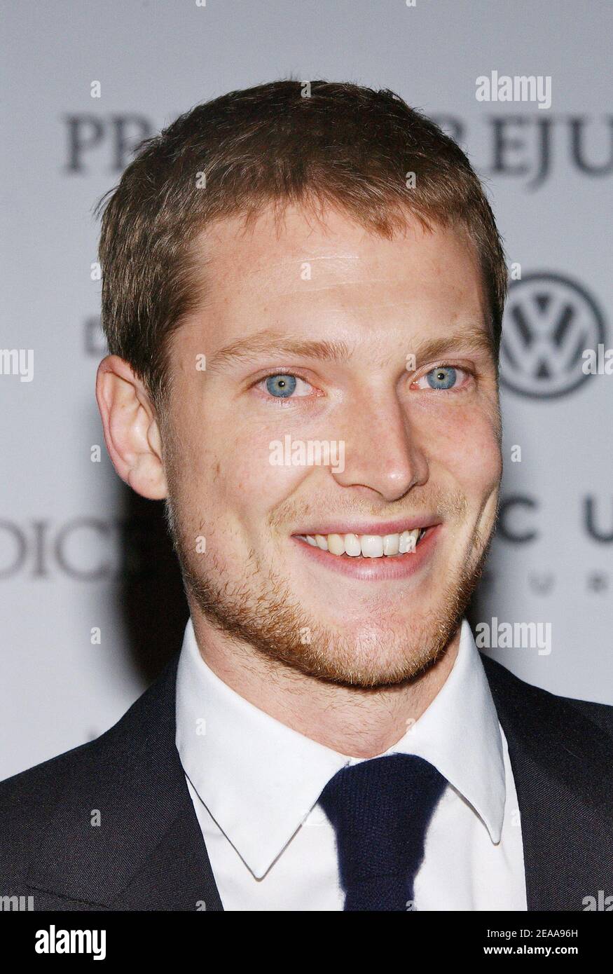 British actor and cast member Simon Woods arrives at the 'Pride & Prejudice' premiere held at the Loews Lincoln Square theatre in New York City, NY, USA, on Thursday November 10, 2005. Photo by Nicolas Khayat/ABACAPRESS.COM Stock Photo