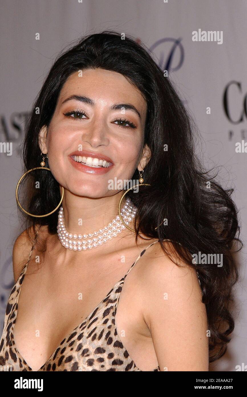 NYU student and niece of Osama Bin Laden, Wafah Dufour Bin Laden, arrives at the 2005 'The Angel Ball' benefit gala held at the Mariott Marquis in New York City, USA, on Monday November 14, 2005. Photo by Nicolas Khayat/ABACAPRESS.COM Stock Photo