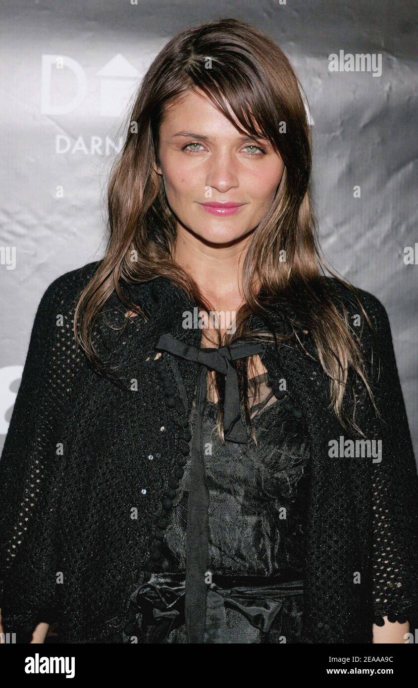 Helena christensen and children hi-res stock photography and