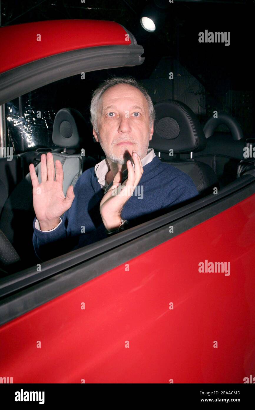 French actor Francois Berleand attends the party for the presentation