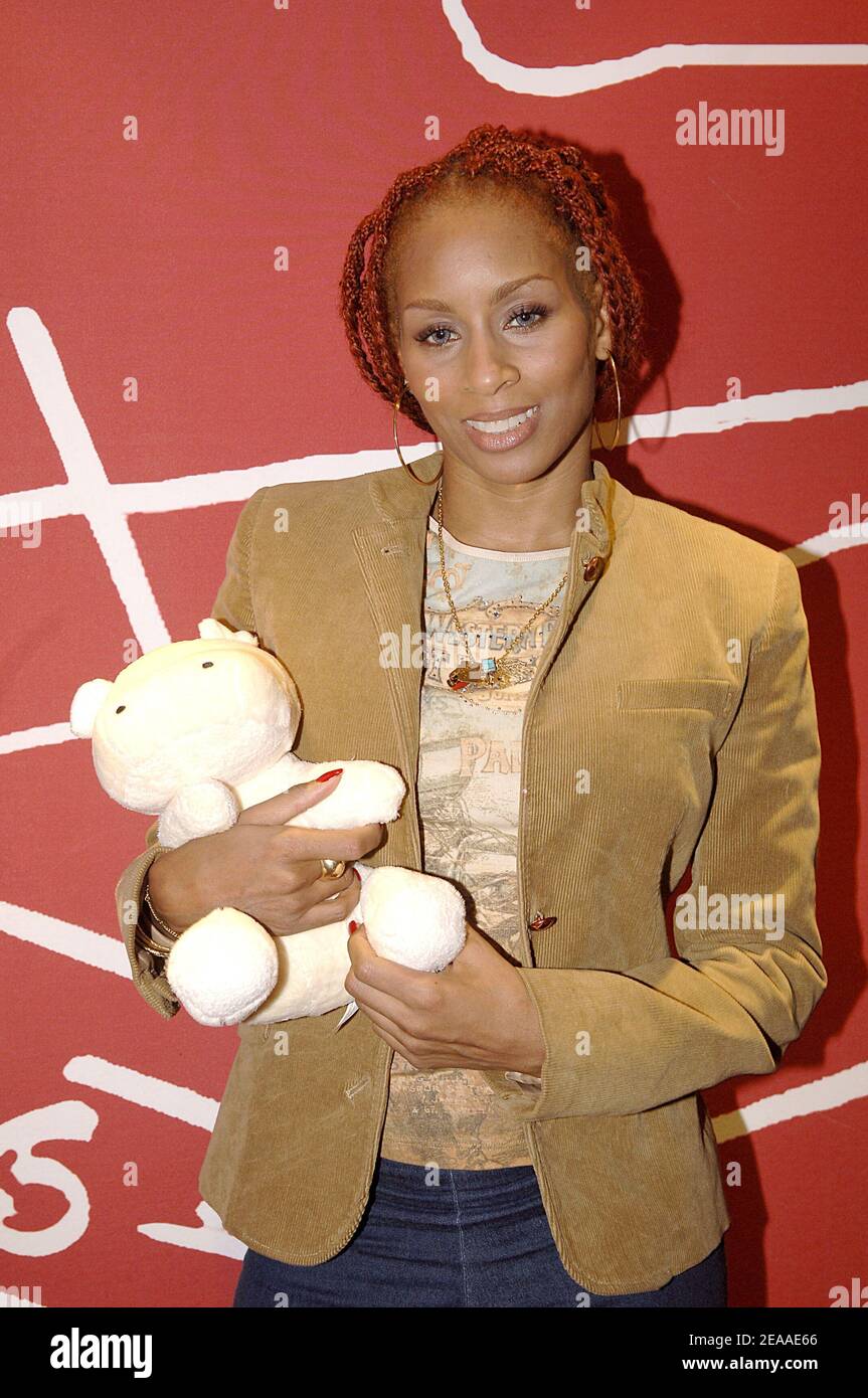 U.S. choreographer Mia Frye attends the opening party of the new Hippotamus 'Hippo Wagram' restaurant in Paris, France on December 1, 2005. Photo By Giancarlo Gorassini/ABACAPRESS.COM Stock Photo