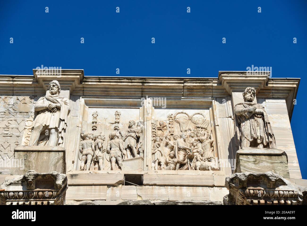 Arch of Constantino or Arco di Constantino in Rome, Italy Stock Photo