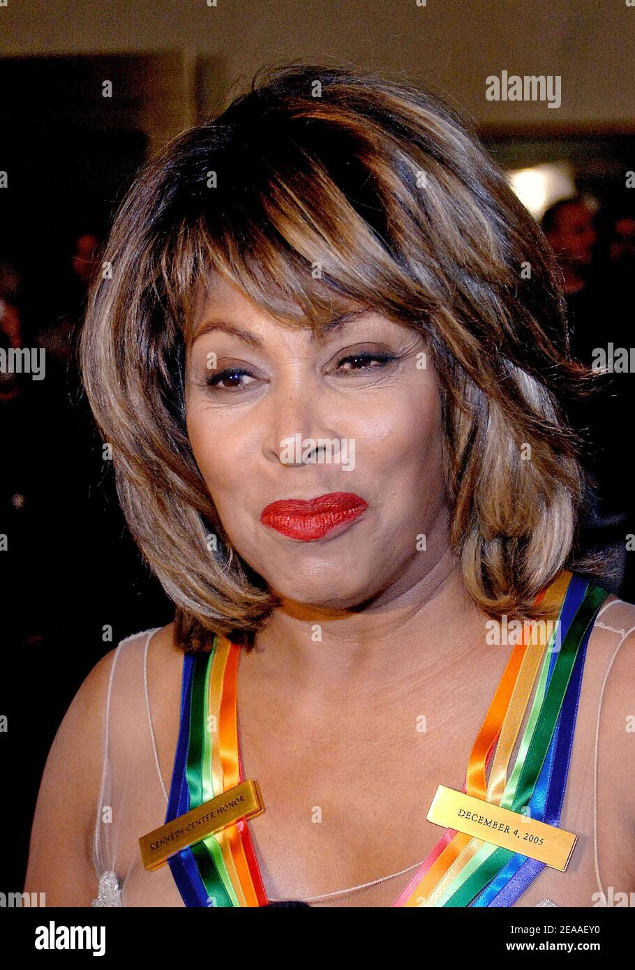Tina Turner walks the Red Carpet at the Kennedy Center Honors in
