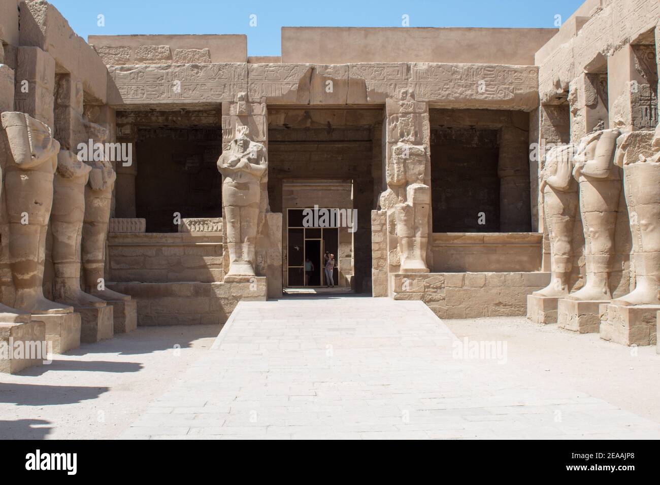 Karnak temple, Luxor, Egypt Stock Photo