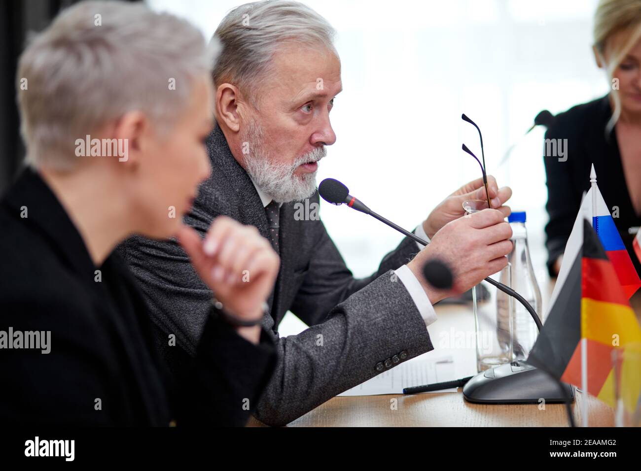 Different countries discuss hi-res stock photography and images - Alamy