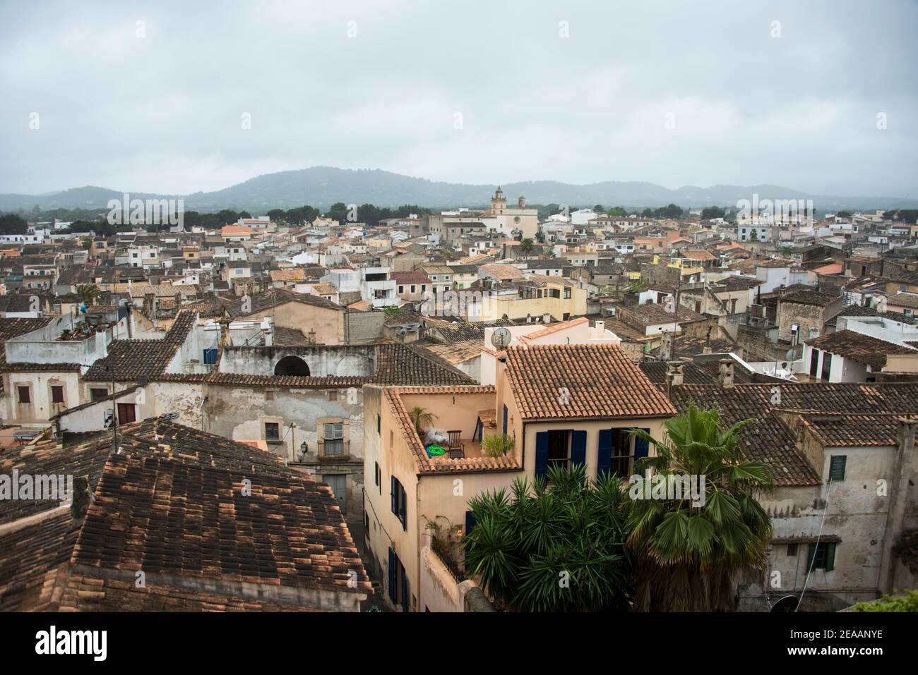 Arta, view of roofs Stock Photo