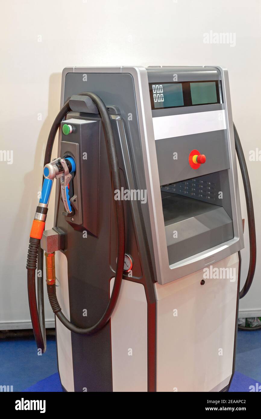 Lpg Auto Gas Station Stock Photo Alamy