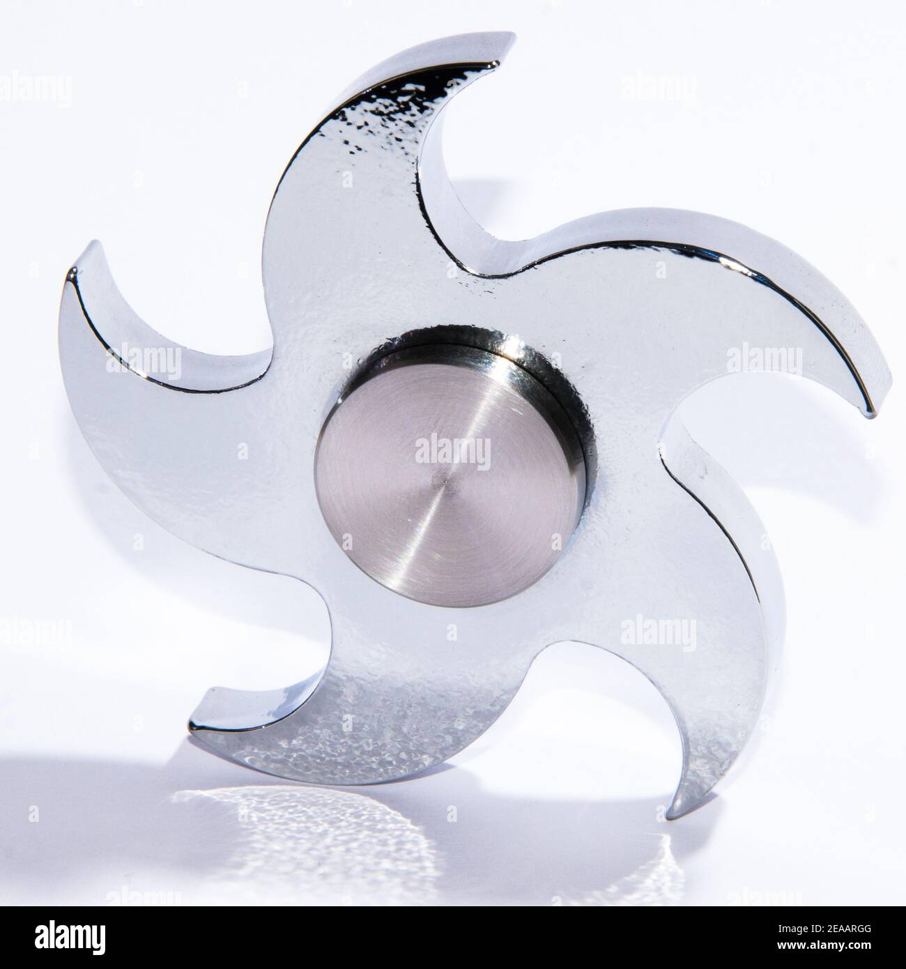 Fidget spinner to relax, relieve stress, play  Stock Photo
