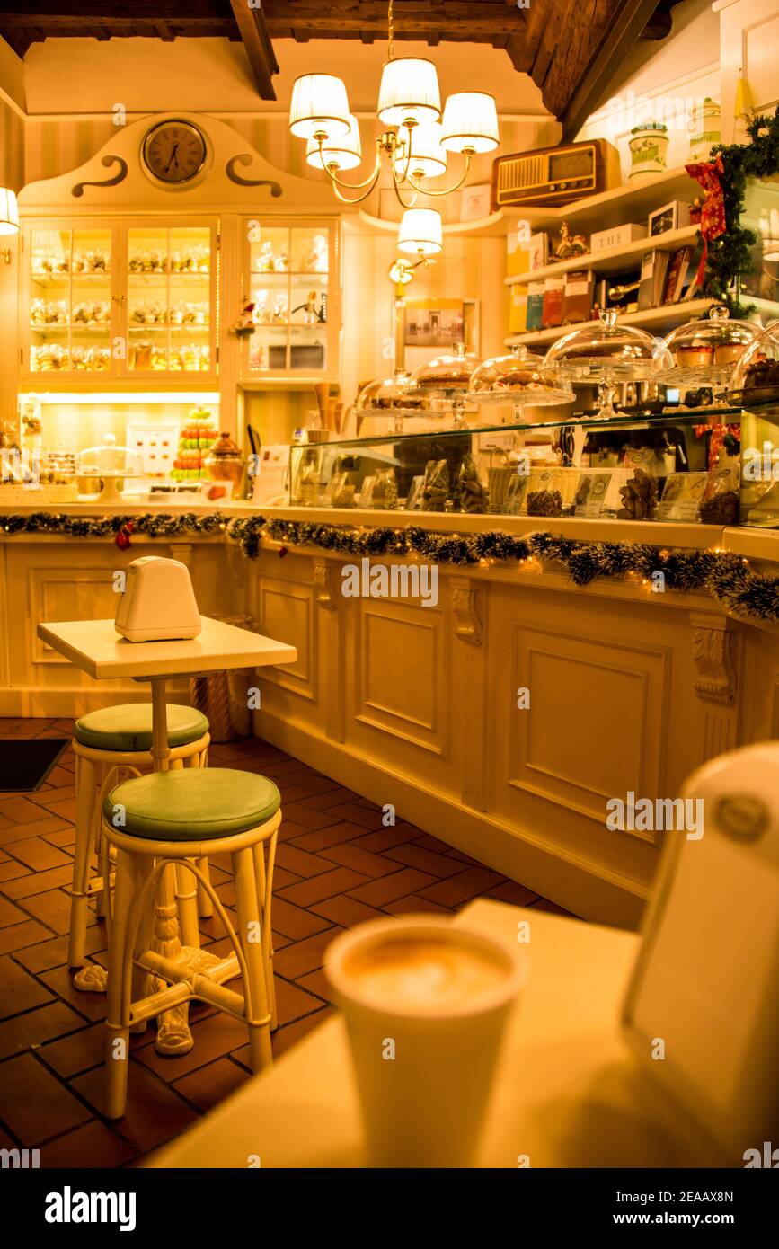 Cafeteria, Rome Stock Photo