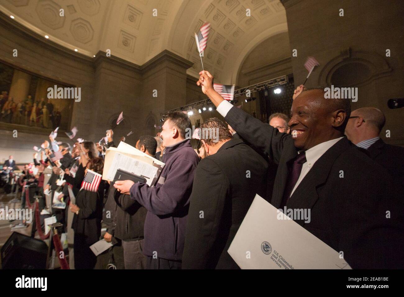 Vintage naturalization ceremony hi-res stock photography and images - Alamy