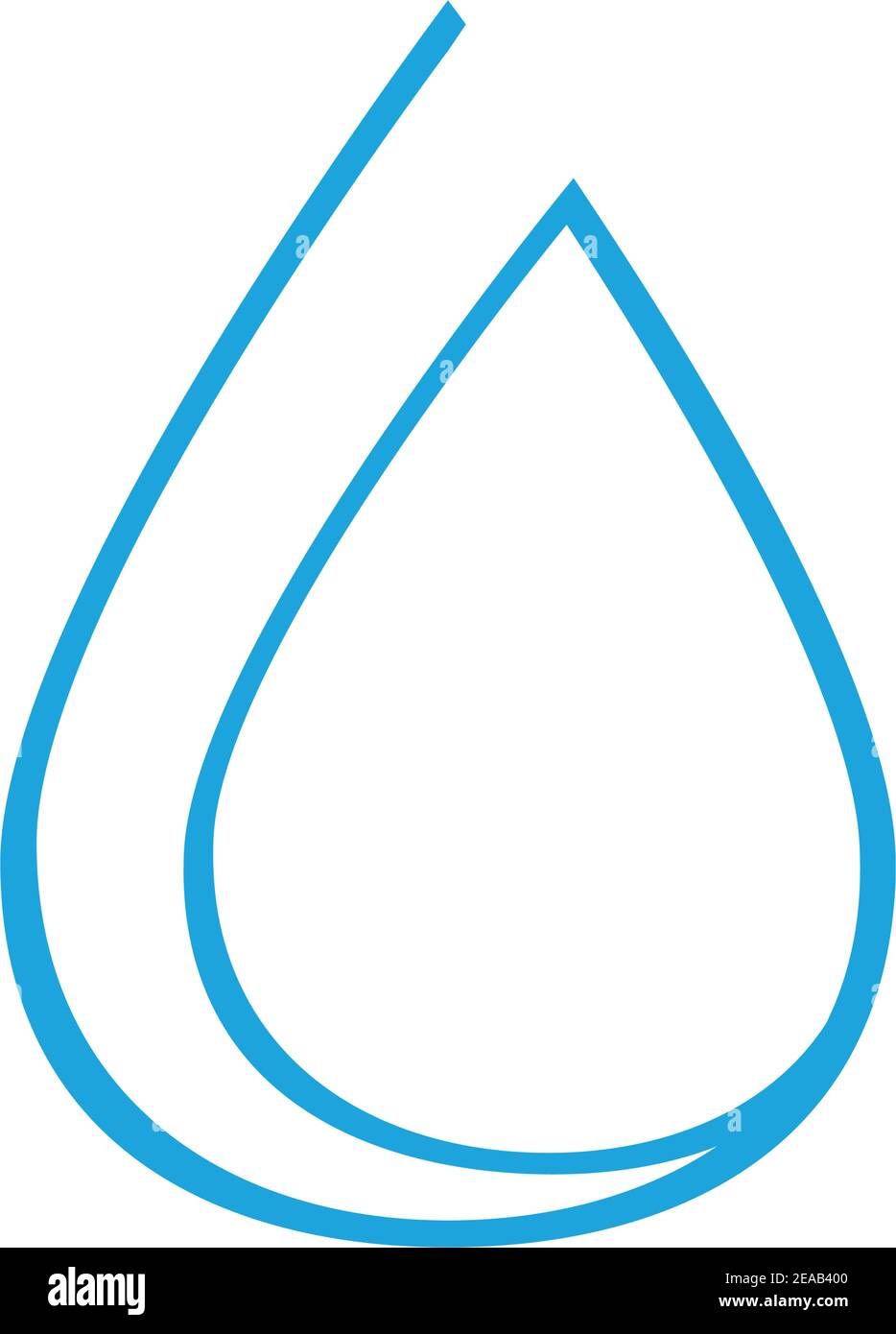 water drop Logo Template vector illustration design Stock Vector