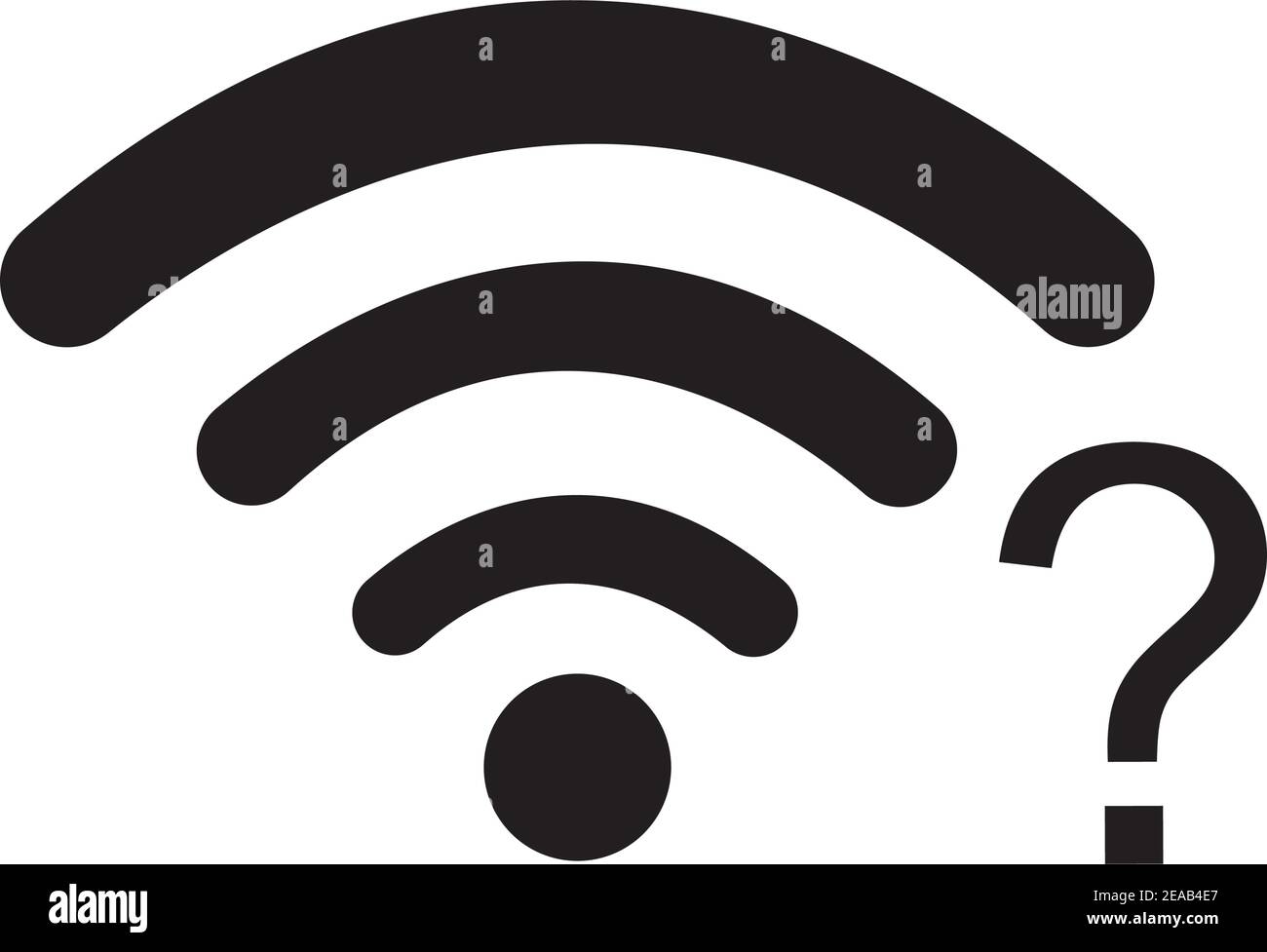 wi-fi icon. internet icon vector Stock Vector Image & Art - Alamy