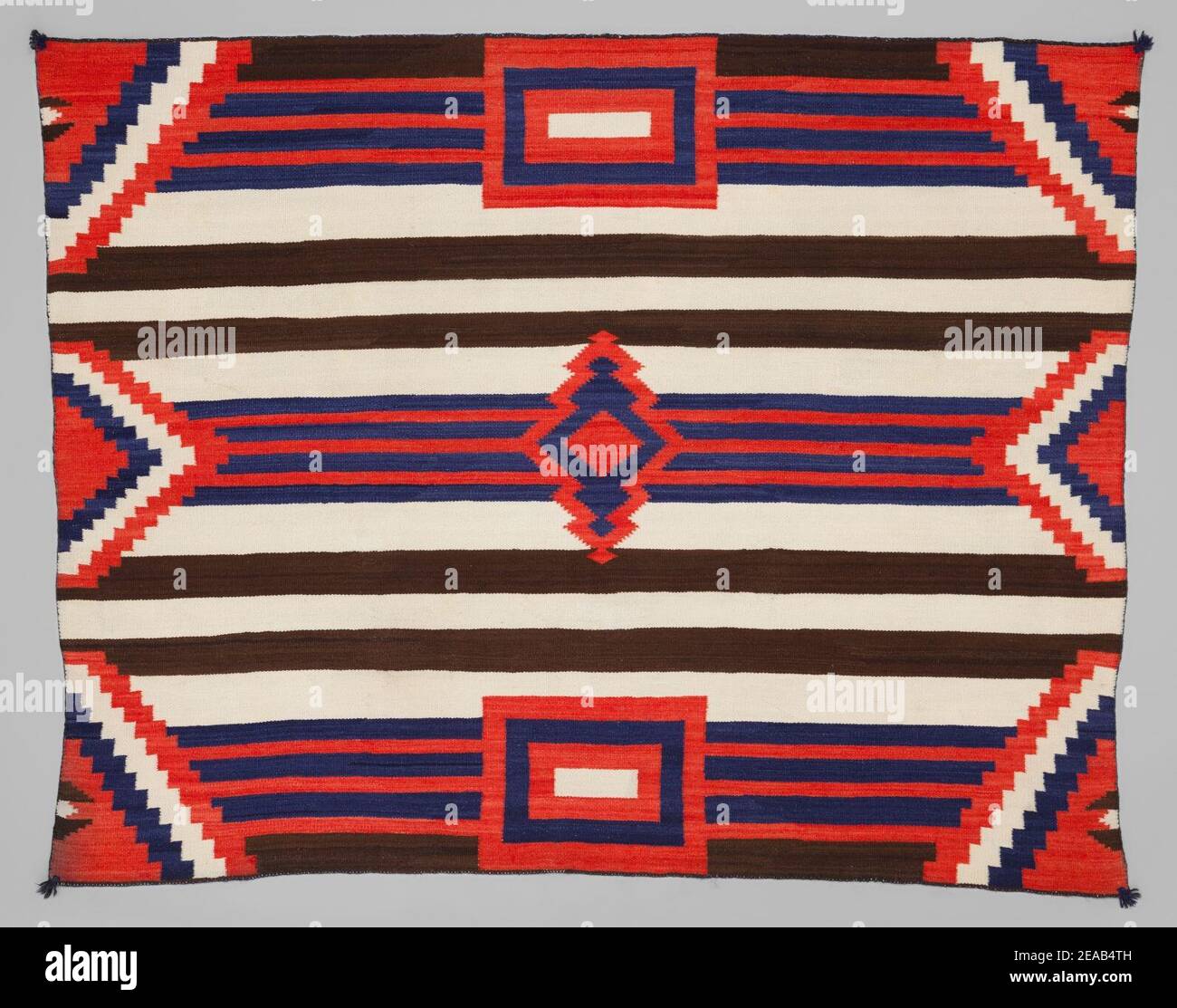 Navaho Fourth Phase Chief Blanket ca. 188085 Stock Photo Alamy