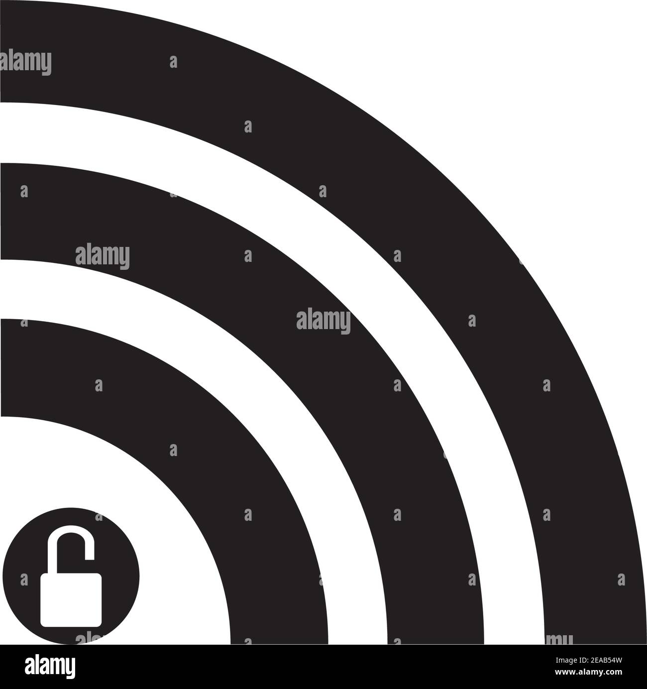 wi-fi icon. internet icon vector Stock Vector Image & Art - Alamy