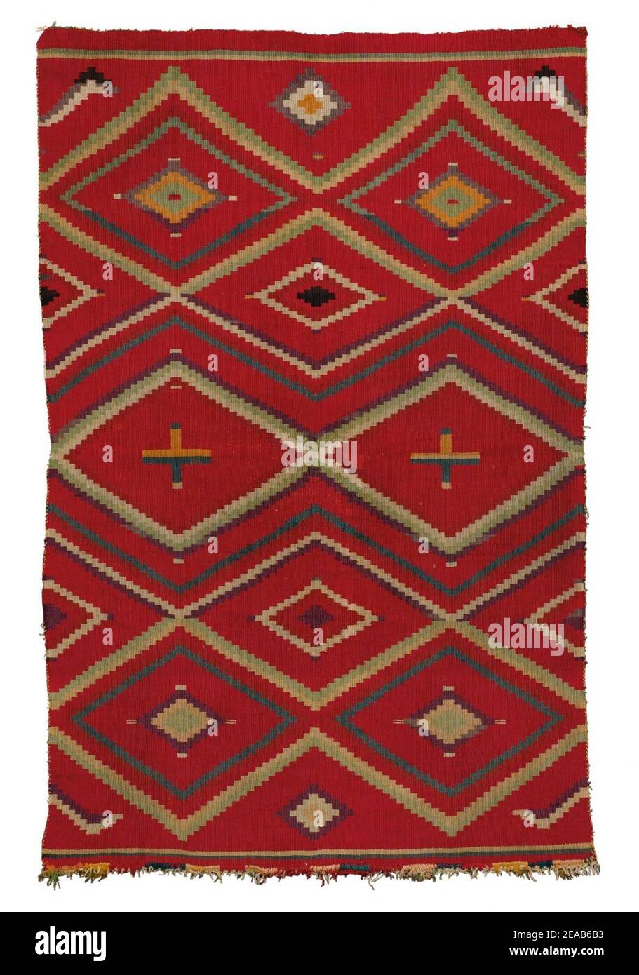 Navajo Saddle Blanket 05 Stock Photo Alamy