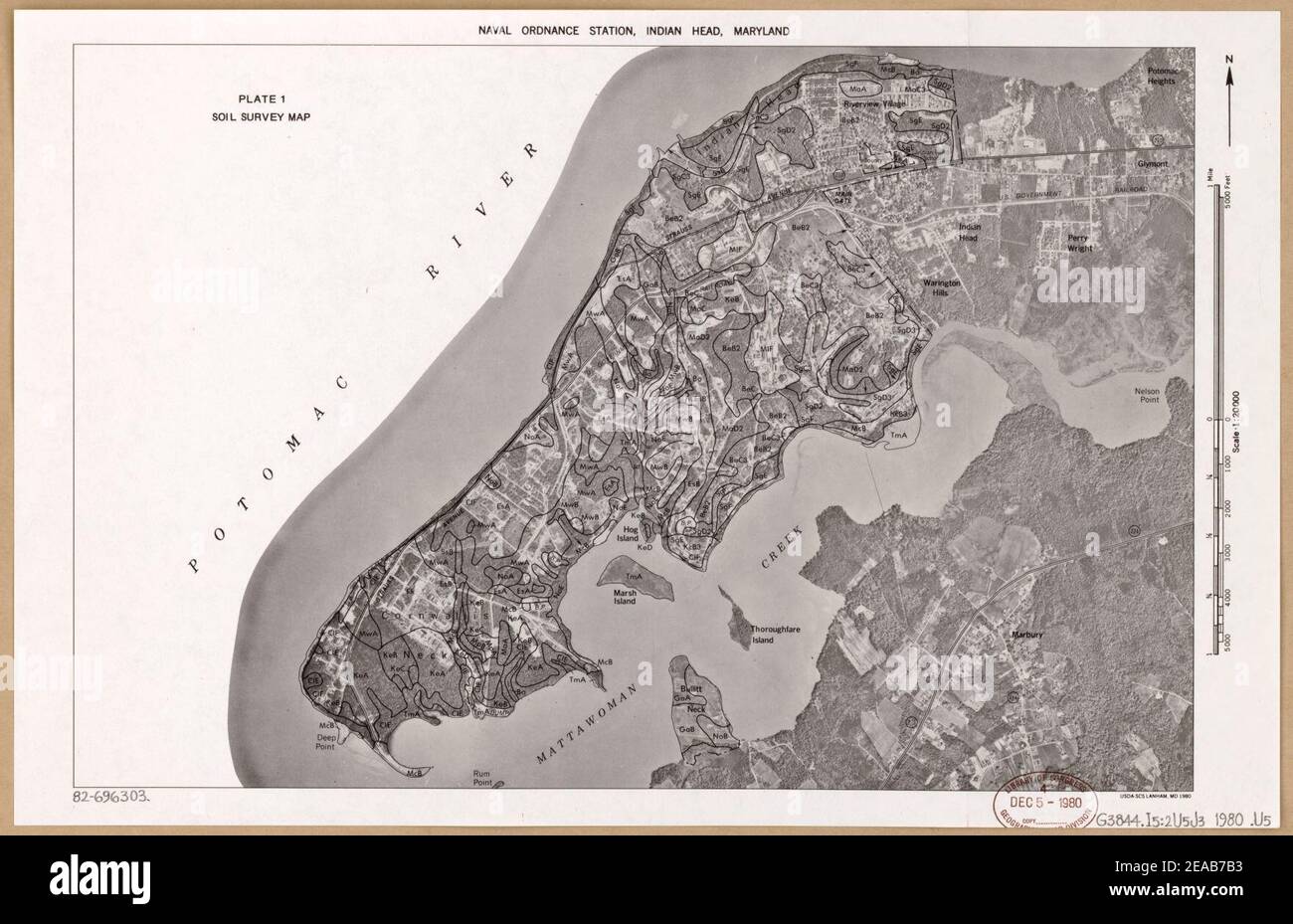 Naval Ordnance Station, Indian Head, Maryland plate 1, soil survey