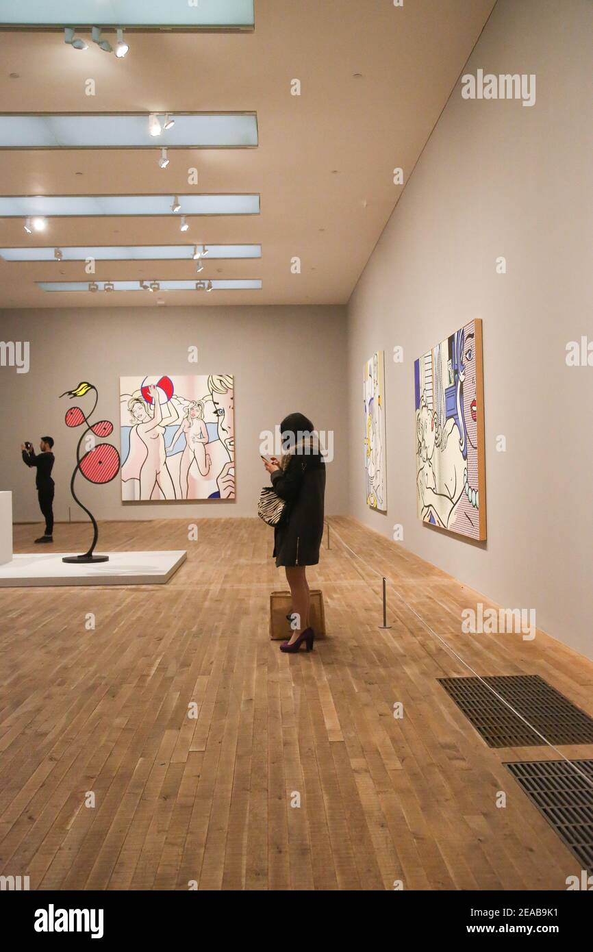 The Lichtenstein retrospective exhibition at Tate Modern which opened