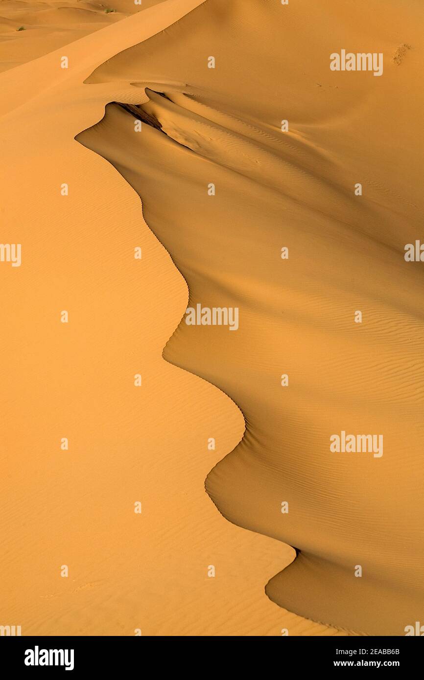 Merzouga Sand Dunes in Morocco Stock Photo Alamy