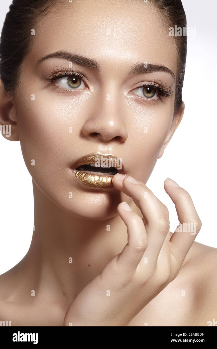 Shiny lips hires stock photography and images Alamy