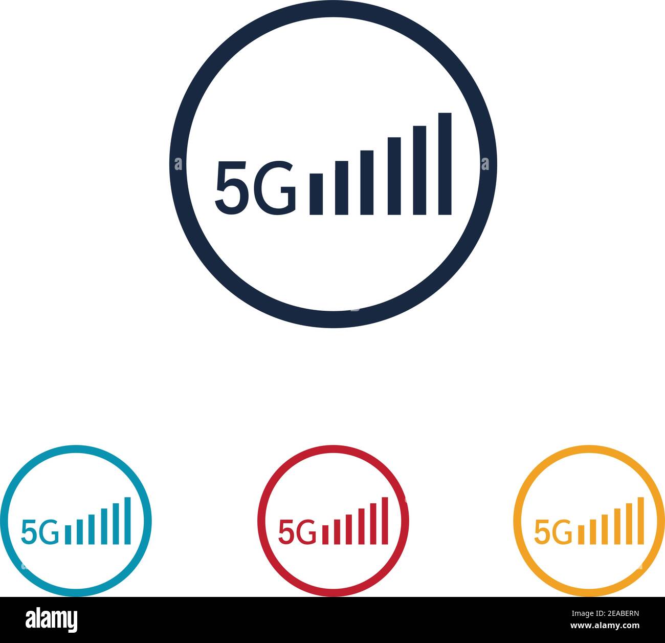 5g logo sign vector templateVector technology icon network sign 5G ...